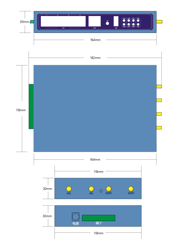 遥测终端RTU安装固定